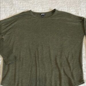 Buffalo David Bitton sweater, olive green and black, size large